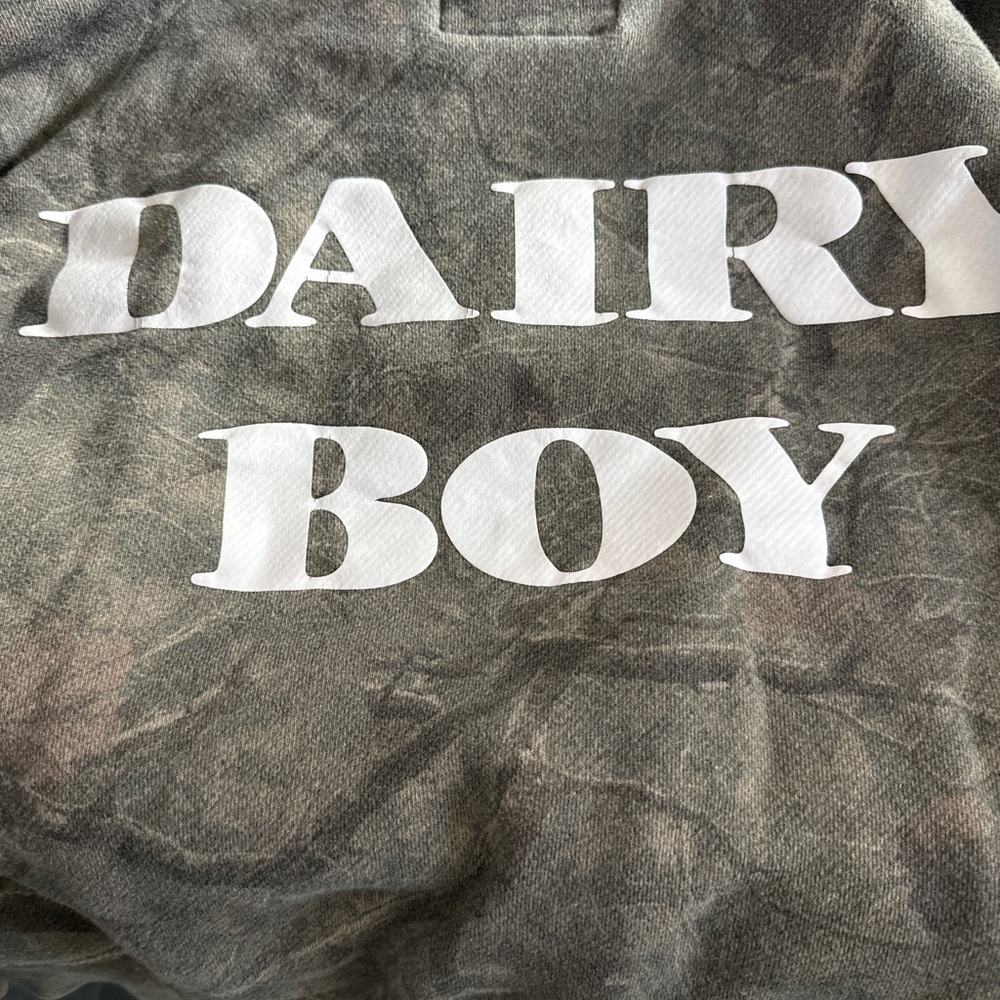 Dairy Boy Pink Puff Logo Hoodie - Picture 6 of 6